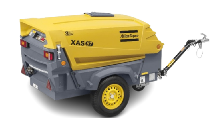 Compressor Atlas Copco XAS 87 — imagem do catálogo MM