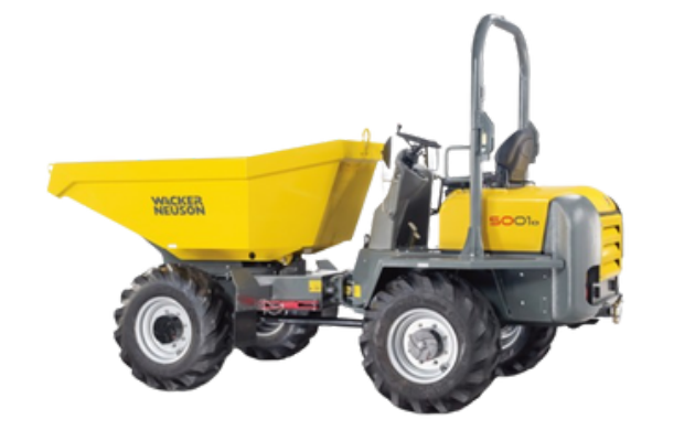 Dumper Wacker Neuson 3001S · 3 toneladas — imagem do catálogo MM